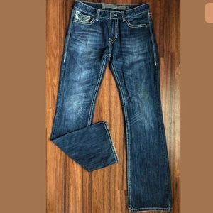 Rock & Roll cowboy jeans pistol Slim Bootcut 32x36